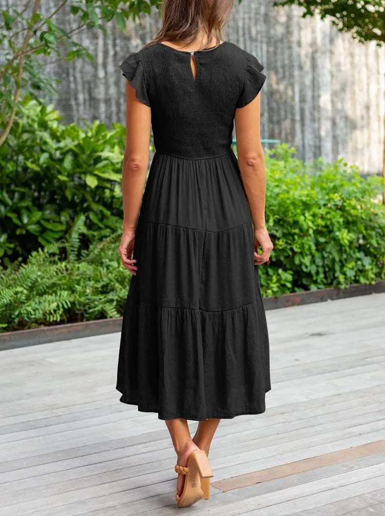 Tracy® | Refined Belly-Covering Dress