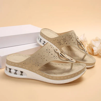 Celeste | Summer Air Cushion Thong Sandals