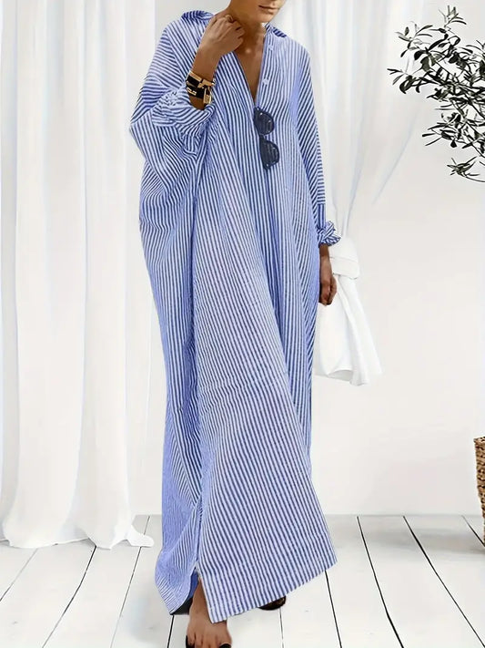 Gisela® | Striped maxi dress for women