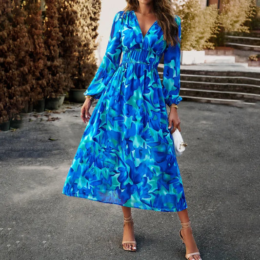 Maya Boho Printed Casual Dress