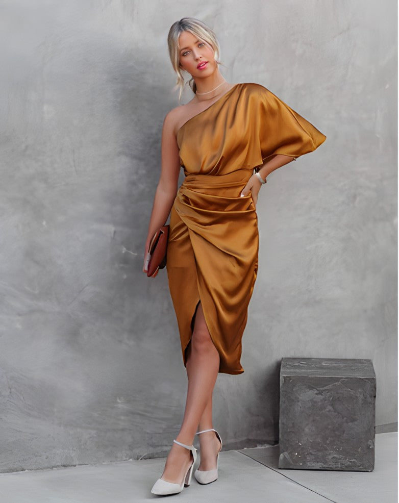 Alta® | Elegant Cocktail Dress With One Shoulder