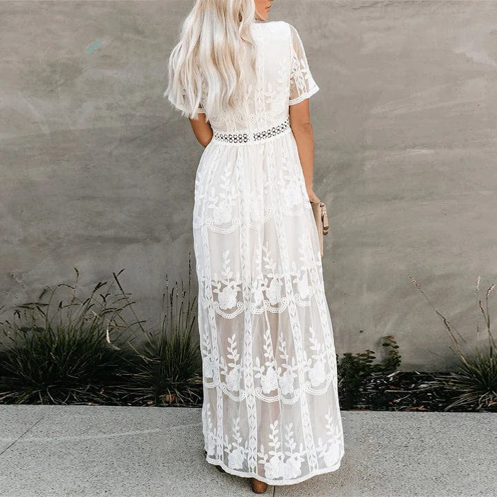 Cerise® | Maxi lace Ibiza dress