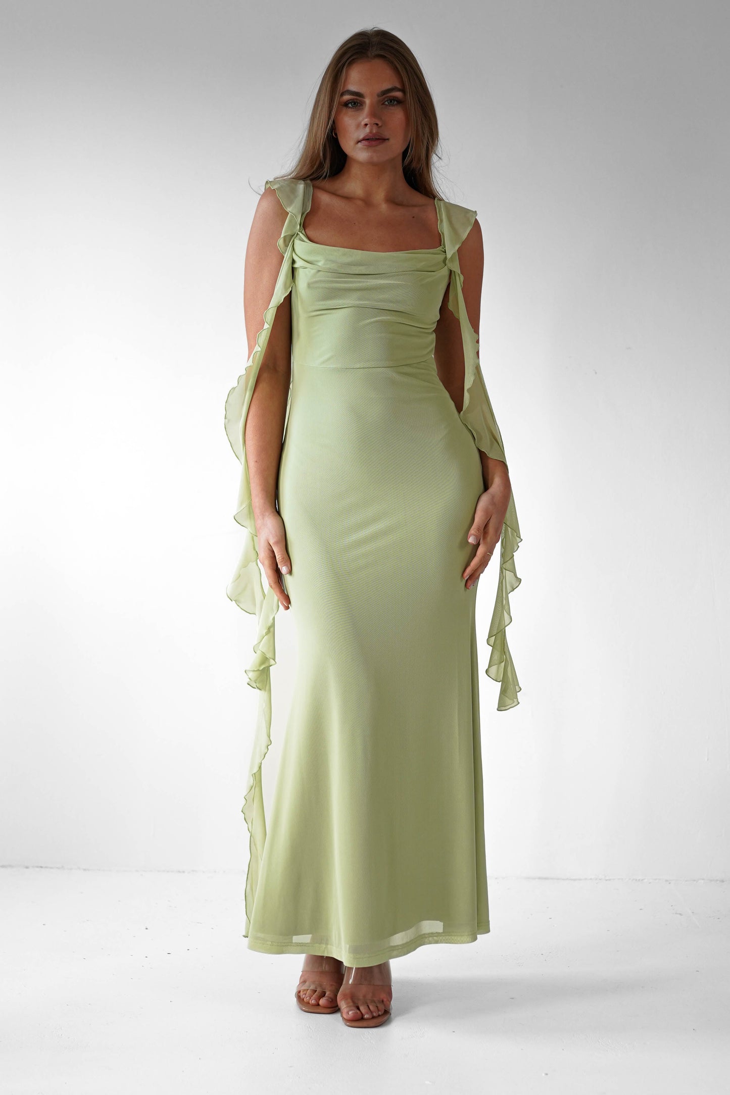 Wendy® | Sutton Ruffle Midaxi Dress