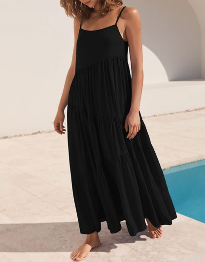 Abelia® | Asymmetrical Maxi Dress For Summer