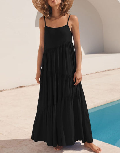 Abelia® | Asymmetrical Maxi Dress For Summer