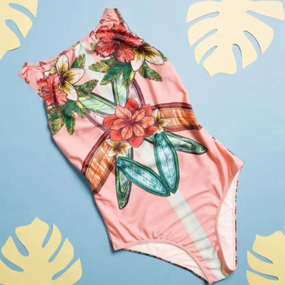 Jasmine | Colorful Summer Monokini Swimsuit