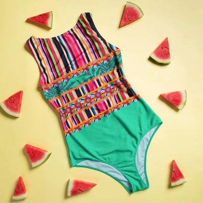 Jasmine | Colorful Summer Monokini Swimsuit