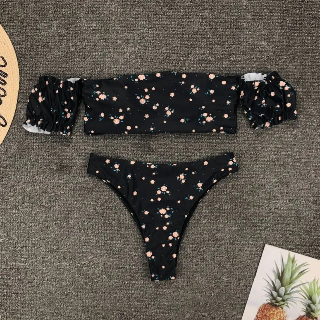 Gia | Floral Bikini Swimsuit