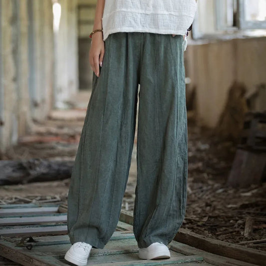 Elodie Tie-Dye Lantern Trousers